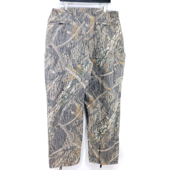 Shadow Branch Mens XL Camouflage Cargo Hunting Pants Elastic Waist - Picture 2 of 9